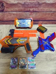 【中古】DXガッチャードライバー・DXエクスガッチャリバーほかまとめ【仮面ライダーガッチャード】