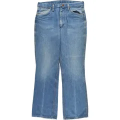 古着 ~80年代 ラングラー Wrangler ストレートデニムパンツ USA製 メンズw34相当 ヴィンテージ/evb029979
