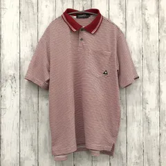 【 le coq sportif 】ルコックスポルティフ ゴルフコレクション ボーダーポロシャツ