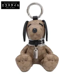 新品タグ付き♡希少✨コーチ スヌーピー チャーム キーホルダー シグネチャー COACH - 【COACH X PEANUTS】スヌーピー バッグ チャーム