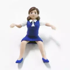 【中古】トレーディングフィギュア ふんぞりフチ子 「コップのフチ子2 ネイビー」