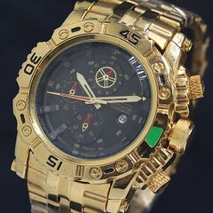 希少』 INVICTA インヴィクタ NO.8161 GOLD 金 時計 - メルカリ
