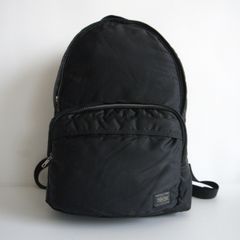 【定番】PORTER 【タンカー リュック】ポーター ブラック バックパック デイパック TANKER BAG ナイロン 25070220