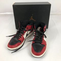 NIKE AIR JORDAN 1 MID "CHICAGO BLACK TOE" ナイキ エアジョーダン1 ミッド "シカゴ ブラック トゥ" 27cm /m 250405 02054hi◇149
