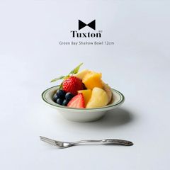 Tuxton Green Bay シャローボウル 12cm 130ml | タクストン 食器 磁器 アメリカ ダイナー 業務用 Shallow Bowl