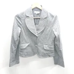 ◇ ⊇ 組曲 PURETE ピュルテ キッズ 女の子 長袖 ジャケット フォーマルスーツ サイズ160 グレー レディース E  【1410100059287】