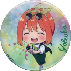 【中古】バッジ・ビンズ 中野四葉 ミニキャラ キラキラ缶バッジ 「くじ引き堂 五等分の花嫁∽ オトナBirthdayくじ」 D-9賞