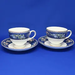 未使用 WEDGWOOD ウェッジウッド ブルー サイアム カップ＆ソーサー 2