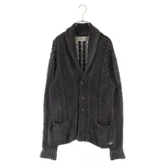 DENIM & SUPPLY RALPH LAUREN (デニム アンド サプライ ラルフローレン) ローゲージ コットンニット カーディガン ブラックのサムネイル