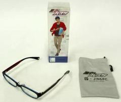 [Used] Accessory (Non-metallic) (Character) [Non-prescription lenses] Aomine Daiki Model PC Glasses "Kuroko's Basketball x Bandai x JINS PC"