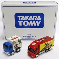 【中古】トミカ 日産 ディーゼル クオン トランスフォーマー仕様トミカ＆チョロQ 劇場版ポケットモンスター ディアルガVSパルキアVSダークライ仕様トラック 2007株主優待限定企画セット