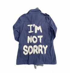 vintage 「I'm not sorry」design shirts