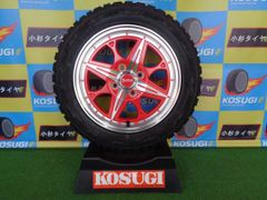 未使用展示品　ブレスト ビートステージNS-C　4.5J-14　4H100　+45　オープンカントリー　155/65R14　N-WGNなど