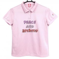 極美品⭐️レディース40】 アルチビオ 半袖ポロシャツ ゴルフ サボテン