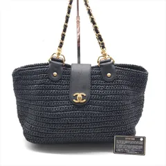 値下げ！CHANEL ブラック かごバッグ 2025年最新】シャネル カゴバッグの人気アイテム - メルカリ