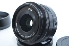 250314★極上★パナソニック(Panasonic) 単焦点 広角レンズ マイクロフォーサーズ用 ライカ DG SUMMILUX 15mm/F1.7 ASPH. ブラック H-X015-K