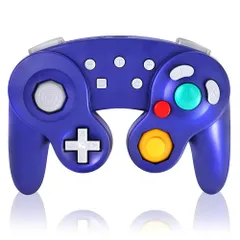 新品 Switch Pro ゲームキューブ型 コントローラー （ターボ & 振動機能） (パープル.) [video game]