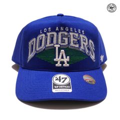'47 HITCH LOS ANGELES DODGERS SNAPBACK CAP【ROYAL BLUE】 (フォーティーセブン メンズ レディース 男 女 兼用 キャップ スナップバック ベースボールキャップ MLB ロゴ LA ロサンゼルス ドジャース)