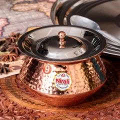 新品　ハンディ(大)　10個　インド食器　カレー皿　インド製 新品ハンディ(大)10個インド食器カレー皿インド製