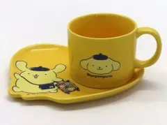 【中古】マグカップ･湯のみ 6.ポムポムプリン カップ＆ソーサー 「サンリオ当りくじ サンリオキャラクターズ当りくじ」