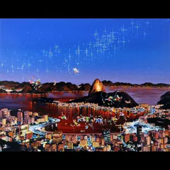 ⭐️ヒロヤマガタ　YAMAGATA 街の風景ポスター Amazon.co.jp: ヒロ ヤマガタ YAMAGATA/Martin Lawrence Limited