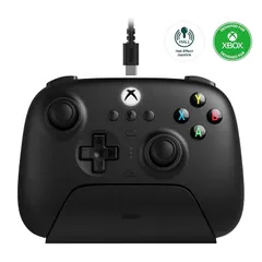8BitDo Ultimate 3-mode Xboxのコントローラー、ホール効果トリガーとジョイスティック、Xbox Series X|S および Xbox One 用有線、Windows、Androidと互換性があります - 正式にライセンス (Bla