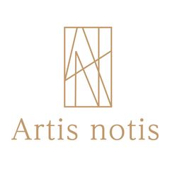 タイル表札【ストーンネイビー・スクエア】／屋内外OK - Artis notis