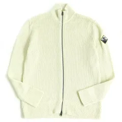 極美品□2020年製 ETRO/エトロ ロゴワッペン リブ編み WZIP ロングスリーブ ドライバーズニット/ブルゾン アイボリー M 伊製 正規品 メンズ t09-st30228-181のサムネイル