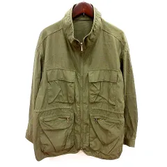 アナトリエ ANATELIER M-65 ジャケット ジップアップ スタンドカラー 38 カーキ /RTのサムネイル