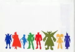 【中古】クリアファイル [単品]ヒーロー勢揃い(シルエット) A4クリアファイル 「一番くじ TIGER＆BUNNY -side TIGER-」 G賞