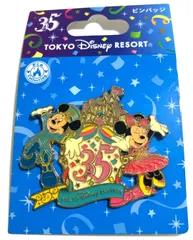 【新品】ディズニー35周年ピンバッチコレクション【限定品】 ディズニー 35周年記念品 ピンバッジ Disney - ディズニー 35周年