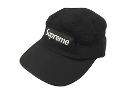 Supreme ✖︎ ロロピアーナ ブラックキャップ Supreme シュプリーム 17AW Loro Piana Camp Cap ロロピアーナ