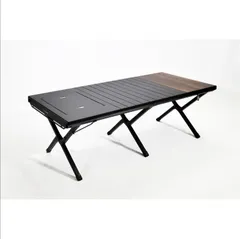 ウッドパネルテーブル120 WOOD PANEL TABLE120 RATELWORKS ラーテルワークス ウッドテーブル キャンプ アウトドア バーベキュー BBQ 天然木 タフ アルミテーブル コンパクト 収納 (RWS0143)のサムネイル