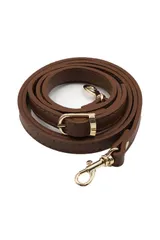 【人気商品】ラップ 単品 ショルダースト 持ち手ストラップ 交換用 バッグ用 バッグ修理 ひも ショルダーバッグ 調節可能 約120cm… ショルダーベルト レザー カバン バッグ (ブラウンのショルダーストラップ+ゴールデンのバックル) ショルダー ショルダ