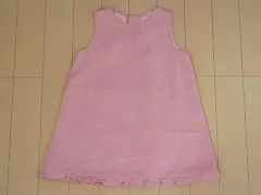 プチバトー PETIT BATEAU アウトレット 子供服 女の子 ワンピース 18M 約 80cm 85cm ピンク ノースリーブ 春 夏 ベビー服 ★3 ガールズ 女児 キッズ ベビー 【中古】 ユーズド リサイクル 古着 子ども服 こども