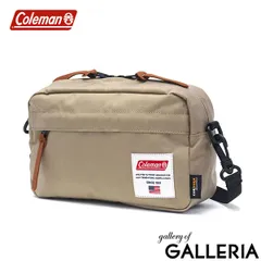 公認販売店 コールマン ショルダーバッグ メンズ レディース 斜めがけバッグ ブランド Coleman 斜めがけ アメリカンクラシックポーチ Greige