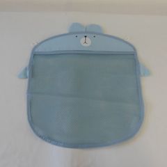 【訳あり品】CONITALE BATH TOY BAG （浴室用・小物入れ　玩具等）ライトブルー 〈7700176〉
