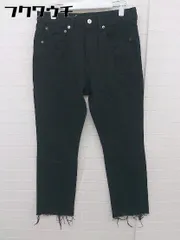 ◇ JOURNAL STANDARD ジャーナルスタンダード カットオフ デニム ジーンズ パンツ サイズ38 ブラック レディース  【中古】 【1112300005834】