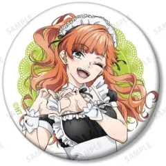 【中古】バッジ・ピンズ 服部樹里B 「ヒロインたるもの!～嫌われヒロインと内緒のお仕事～ 描き下ろしイラスト メイド＆執事ver. トレーディング缶バッジ」