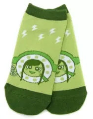 【中古】ソックス(女性アイドル) 有安杏果(ももいろクローバーZ) ももくろちゃんZ靴下 グリーン キッズサイズ 「子供祭り2017」