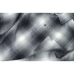 LA発祥 アメリカ製 CALTOP キャルトップ フランネル チェック 長袖 ボタンシャツ L.Grey ライトグレー