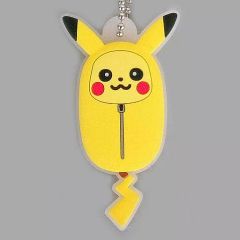 [중고] 키홀더 마스코트 (캐릭터) 피카츄 고무 마스코트 [이치 반 쿠지 피카츄 네부쿠로 컬렉션 네부쿠로 가득] J상