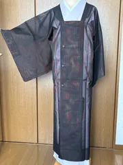 【夏道行】正絹　羅　夏の道行　裄68 夏道行】正絹 羅 夏の道行 裄68 着物・浴衣