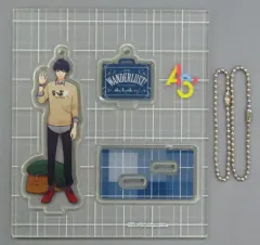 【中古】キーホルダー・マスコット(キャラクター) 月岡紬 スタンドアクリルキーホルダー 「A3!(エースリー)」 アニメイトガールズフェスティバル2017グッズ