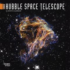 【輸入版】2024年 ハッブル宇宙望遠鏡 ミニ カレンダー / ブラウントラウト  (Hubble Space Telescope)