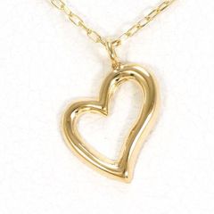 K10YG　ネックレス　necklace　総重量約0.4g　約40cm