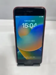 iPhone8 64GB レッド バッテリー残量87％
