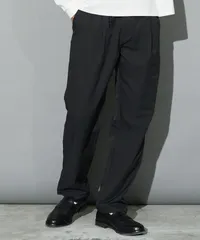 新品 未使用 JIGGYS SHOP(ジギーズショップ)撥水セミワイドパンツ 217558 ブラック