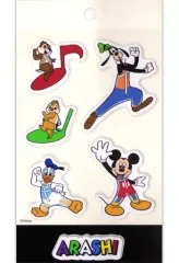 【中古】シール・ステッカー(男性) 嵐 ステッカーセット 「ARASHI EXHIBITION “JOURNEY” 嵐を旅する展覧会」 ミッキーマウスグッズ