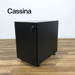 Cassina ixc DESK WAGON  AF DRAWER BLACK  カッシーナ デスク ワゴン エーエフ ドロアー ブラック ※トレー欠品※